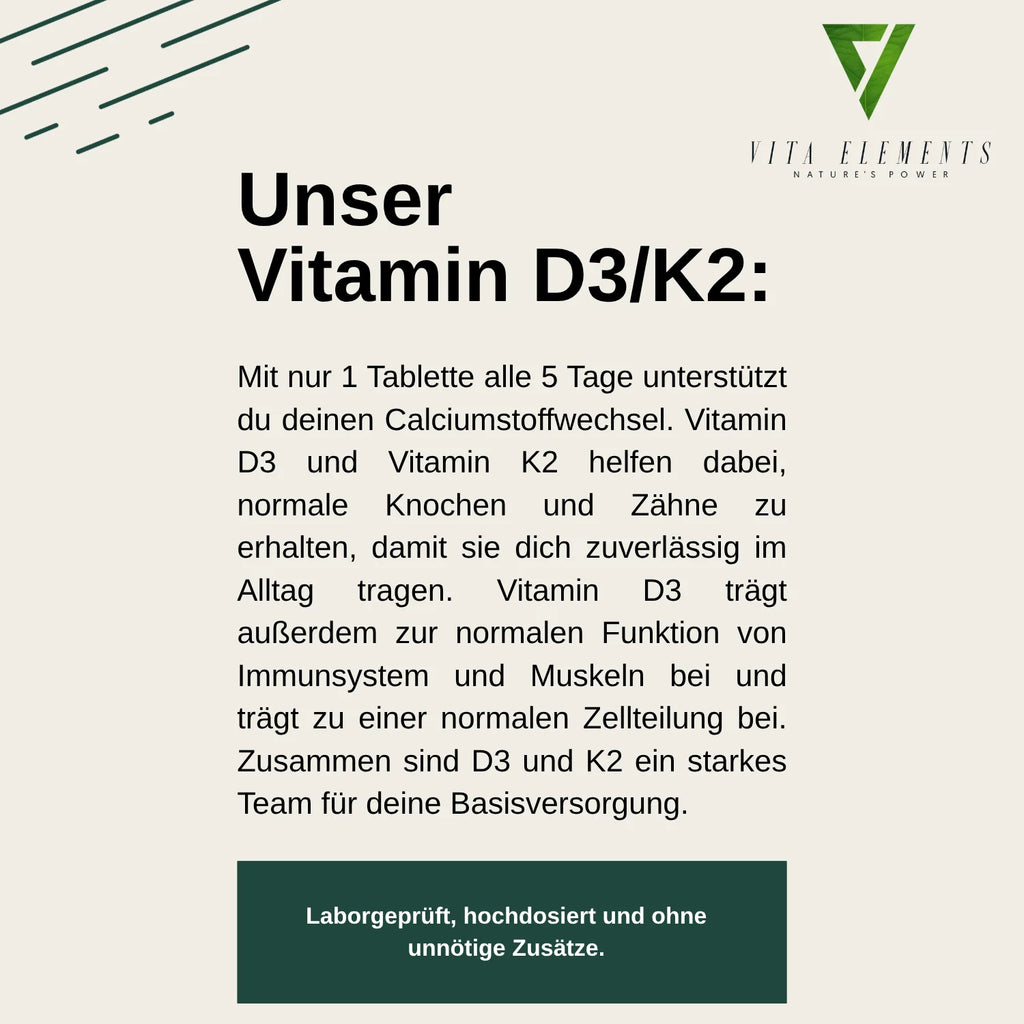 Vitamin D3 K2 Tablets