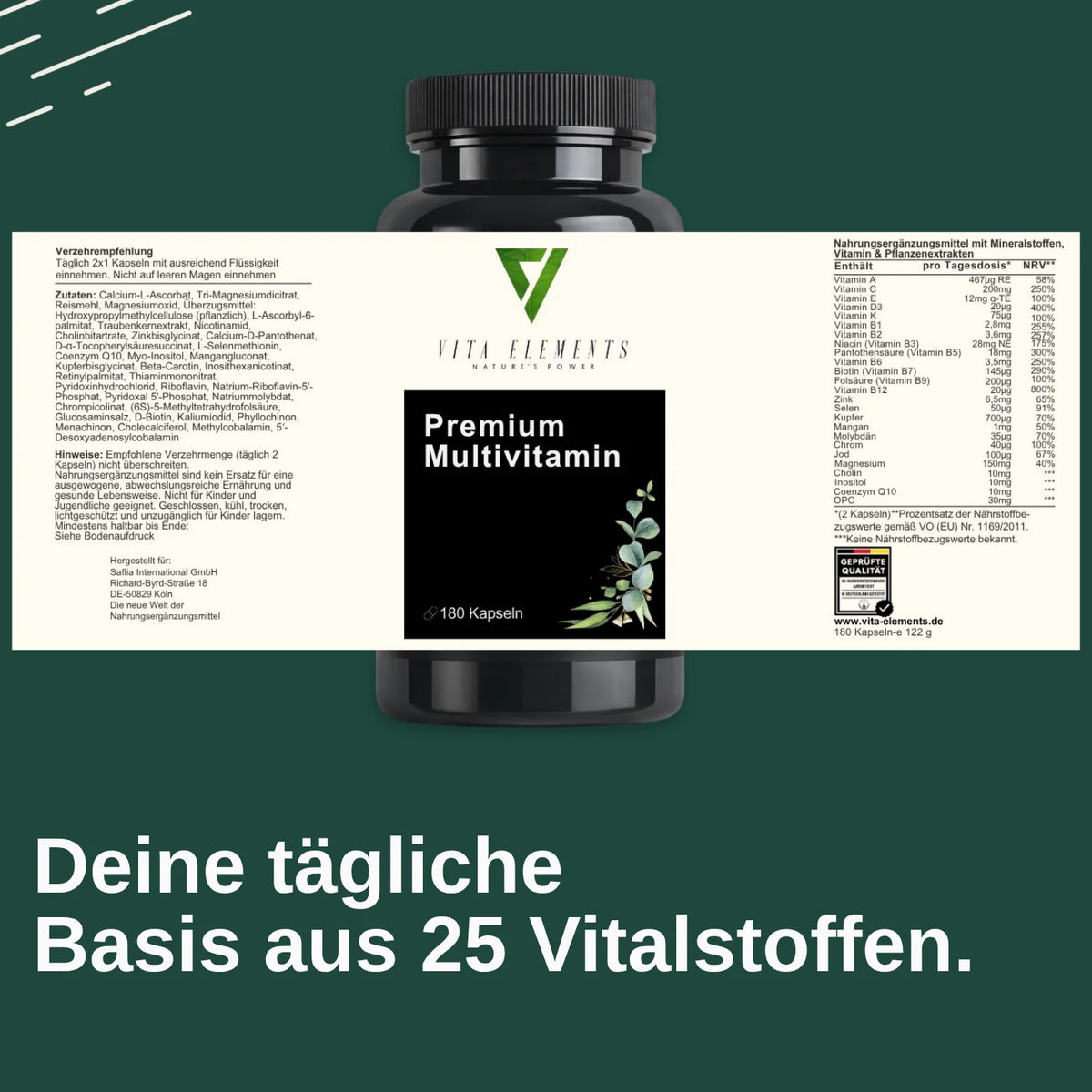 Premium Multivitamin Capsules