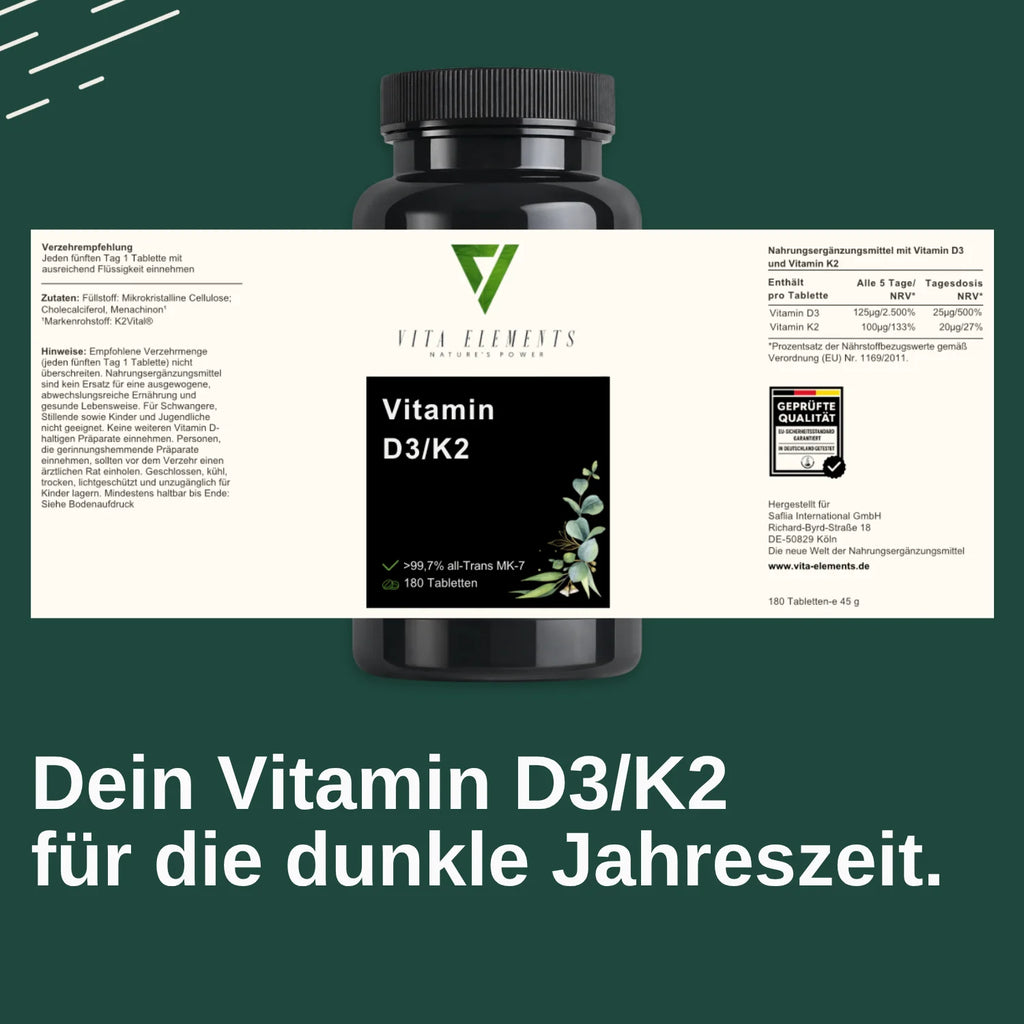 Vitamin D3 K2 Tablets