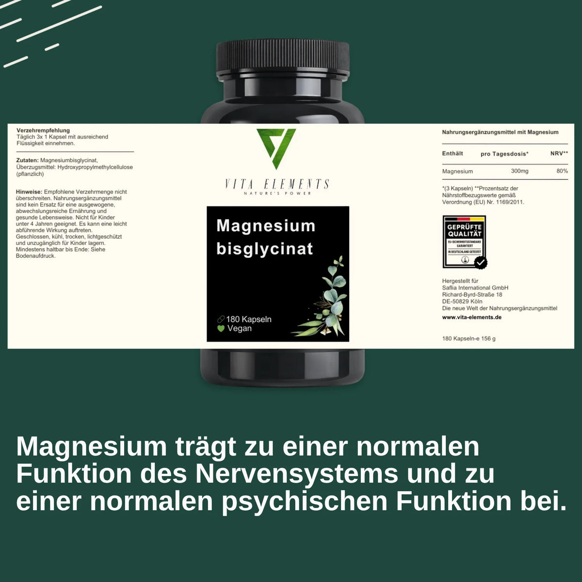 Magnesium Bisglycinate Capsules