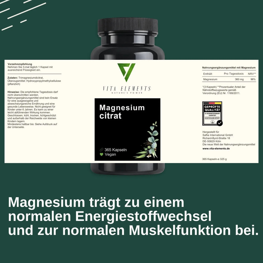 Magnesium Citrate Capsules