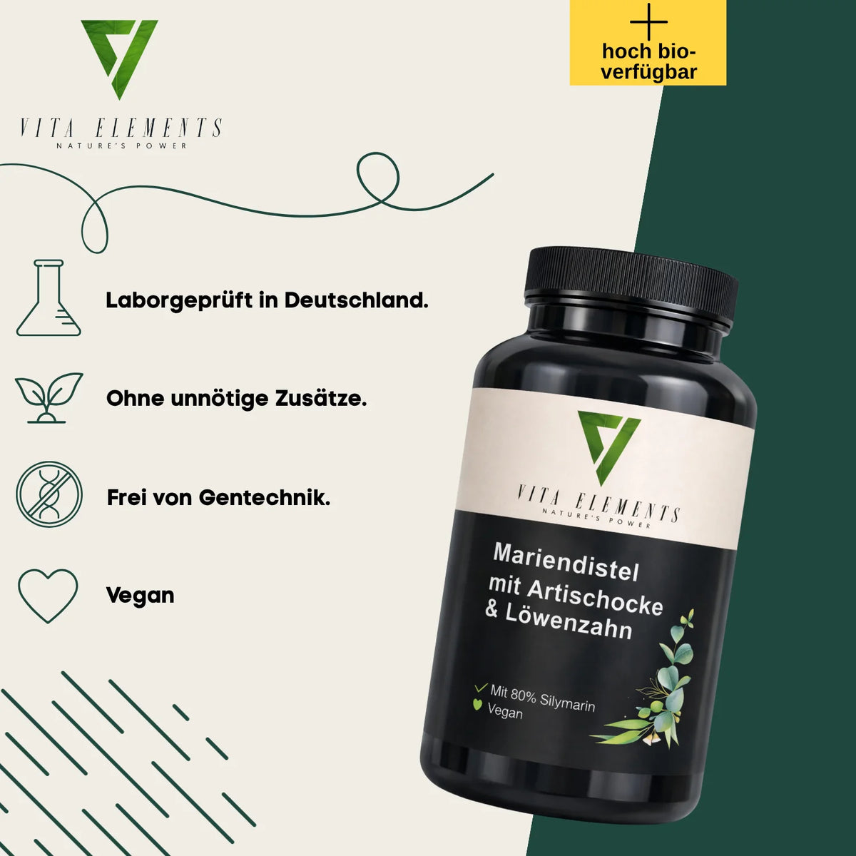 Marensis Capsule with Artichoke & Dandelion Capsules